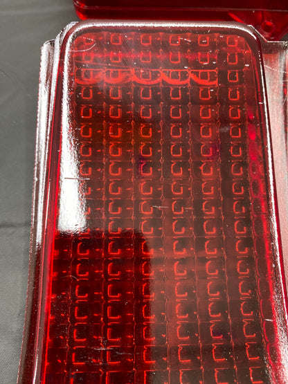Blemished 1969 Ford Mustang Flush Mount Taillight Lens Conversion (Bezel Delete)Red